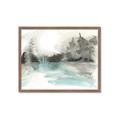 Picture of Icy Creek II _GroupedProduct_Rectangle_Landscape_Framed_Matted_