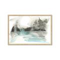 Picture of Icy Creek II _GroupedProduct_Rectangle_Landscape_Framed_Matted_