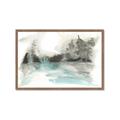 Picture of Icy Creek II _GroupedProduct_Rectangle_Landscape_Framed_Matted_