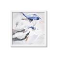 Picture of Blue And Gray _GroupedProduct_Square_Framed_Matted_