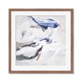 Picture of Blue And Gray _GroupedProduct_Square_Framed_Matted_