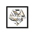 Picture of Diagonal Shape II _GroupedProduct_Square_Framed_Matted_