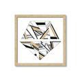 Picture of Diagonal Shape II _GroupedProduct_Square_Framed_Matted_