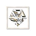 Picture of Diagonal Shape II _GroupedProduct_Square_Framed_Matted_