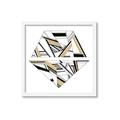 Picture of Diagonal Shape II _GroupedProduct_Square_Framed_Matted_