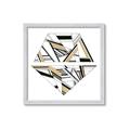 Picture of Diagonal Shape II _GroupedProduct_Square_Framed_Matted_