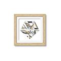 Picture of Diagonal Shape II _GroupedProduct_Square_Framed_Matted_