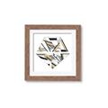 Picture of Diagonal Shape II _GroupedProduct_Square_Framed_Matted_