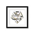 Picture of Diagonal Shape II _GroupedProduct_Square_Framed_Matted_