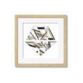 Picture of Diagonal Shape II _GroupedProduct_Square_Framed_Matted_