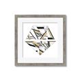Picture of Diagonal Shape II _GroupedProduct_Square_Framed_Matted_
