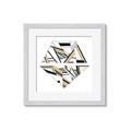 Picture of Diagonal Shape II _GroupedProduct_Square_Framed_Matted_