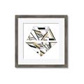 Picture of Diagonal Shape II _GroupedProduct_Square_Framed_Matted_
