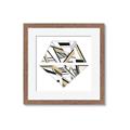 Picture of Diagonal Shape II _GroupedProduct_Square_Framed_Matted_