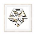 Picture of Diagonal Shape II _GroupedProduct_Square_Framed_Matted_