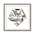 Picture of Diagonal Shape II _GroupedProduct_Square_Framed_Matted_
