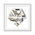 Picture of Diagonal Shape II _GroupedProduct_Square_Framed_Matted_