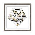Picture of Diagonal Shape II _GroupedProduct_Square_Framed_Matted_