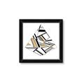 Picture of Diagonal Shape I  _GroupedProduct_Square_Framed_Matted_