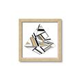 Picture of Diagonal Shape I  _GroupedProduct_Square_Framed_Matted_