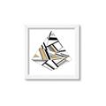 Picture of Diagonal Shape I  _GroupedProduct_Square_Framed_Matted_