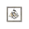Picture of Diagonal Shape I  _GroupedProduct_Square_Framed_Matted_