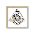 Picture of Diagonal Shape I  _GroupedProduct_Square_Framed_Matted_