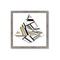 Picture of Diagonal Shape I  _GroupedProduct_Square_Framed_Matted_
