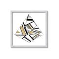 Picture of Diagonal Shape I  _GroupedProduct_Square_Framed_Matted_