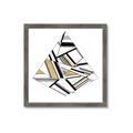 Picture of Diagonal Shape I  _GroupedProduct_Square_Framed_Matted_