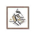 Picture of Diagonal Shape I  _GroupedProduct_Square_Framed_Matted_