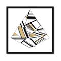Picture of Diagonal Shape I  _GroupedProduct_Square_Framed_Matted_