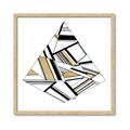 Picture of Diagonal Shape I  _GroupedProduct_Square_Framed_Matted_