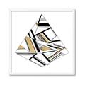 Picture of Diagonal Shape I  _GroupedProduct_Square_Framed_Matted_