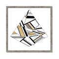 Picture of Diagonal Shape I  _GroupedProduct_Square_Framed_Matted_