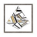 Picture of Diagonal Shape I  _GroupedProduct_Square_Framed_Matted_