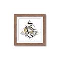 Picture of Diagonal Shape I  _GroupedProduct_Square_Framed_Matted_