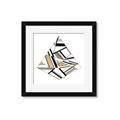 Picture of Diagonal Shape I  _GroupedProduct_Square_Framed_Matted_