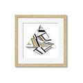 Picture of Diagonal Shape I  _GroupedProduct_Square_Framed_Matted_