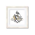 Picture of Diagonal Shape I  _GroupedProduct_Square_Framed_Matted_