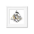 Picture of Diagonal Shape I  _GroupedProduct_Square_Framed_Matted_