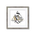 Picture of Diagonal Shape I  _GroupedProduct_Square_Framed_Matted_