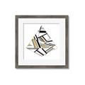 Picture of Diagonal Shape I  _GroupedProduct_Square_Framed_Matted_