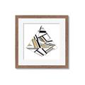 Picture of Diagonal Shape I  _GroupedProduct_Square_Framed_Matted_