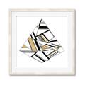 Picture of Diagonal Shape I  _GroupedProduct_Square_Framed_Matted_