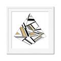 Picture of Diagonal Shape I  _GroupedProduct_Square_Framed_Matted_