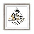Picture of Diagonal Shape I  _GroupedProduct_Square_Framed_Matted_