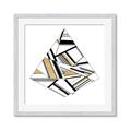 Picture of Diagonal Shape I  _GroupedProduct_Square_Framed_Matted_