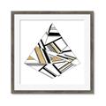 Picture of Diagonal Shape I  _GroupedProduct_Square_Framed_Matted_