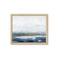 Picture of Slow Waters Blue _GroupedProduct_Rectangle_Landscape_Framed_Matted_